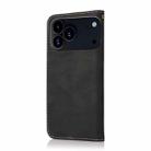 For iPhone 17 Pro Dual-color Stitching Leather Phone Case(Black Rose Gold) - 3