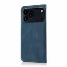 For iPhone 17 Pro Max Dual-color Stitching Leather Phone Case(Blue Green) - 3