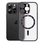 For iPhone 14 Pro Max Dial Plate Magsafe Phone Case(Purple) - 1