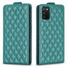 For Samsung Galaxy A20s / A03s Diamond Lattice Vertical Flip Leather Phone Case(Green) - 1