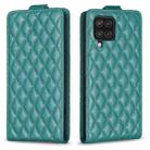 For Samsung Galaxy A32 5G Diamond Lattice Vertical Flip Leather Phone Case(Green) - 1