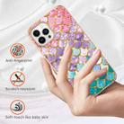 For iPhone 16 Pro Max Electroplating Pattern IMD TPU Shockproof Case(Colorful Scales) - 2