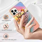 For iPhone 16 Pro Max Electroplating Pattern IMD TPU Shockproof Case(Dream Chasing Butterfly) - 2