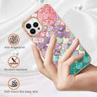 For iPhone 16 Pro Electroplating Pattern IMD TPU Shockproof Case(Colorful Scales) - 2