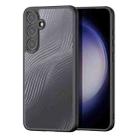 For Samsung Galaxy S24+ 5G DUX DUCIS Aimo Series TPU + PC Frosted Feel Phone Case(Black) - 1