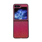 For Samsung Galaxy Z Flip5 Colorful Glitter PC Shockproof Phone Case(Pink) - 1