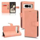 For Google Pixel Fold Lamb Texture Leather Phone Case(Pink) - 1