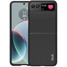 For Motorola Razr 40 imak Ruiyi Series Carbon Fiber PU + PC Phone Case - 1
