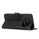For iPhone 17 Pro Stitching Calf Texture Buckle Leather Phone Case(Black) - 3