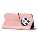 For Tecno Spark 30 4G Stitching Calf Texture Buckle Leather Phone Case(Rose Gold) - 3
