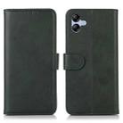 For Samsung Galaxy A05 4G Cow Texture Leather Phone Case(Green) - 1