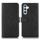 For Samsung Galaxy A05s 4G Cow Texture Leather Phone Case(Black) - 1