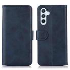 For Samsung Galaxy A25 5G Cow Texture Leather Phone Case(Blue) - 1