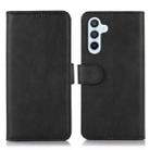 For Samsung Galaxy A35 5G Cow Texture Leather Phone Case(Black) - 1