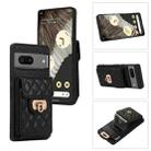 For Google Pixel 7 Card Slot Leather Phone Case(Black) - 1