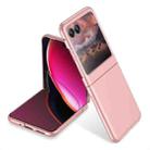 For Motorola Razr 40 Ultra GKK Ultra-thin Full Coverage Phone Case(Pink) - 1