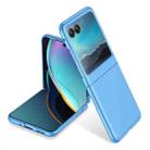 For Motorola Razr 40 Ultra GKK Ultra-thin Full Coverage Phone Case(Blue) - 1