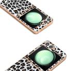 For Samsung Galaxy Z Flip6 Nano Plating Leopard Print Phone Case(Silver) - 3