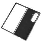 For Samsung Galaxy Z Fold7 5G Litchi Texture Back Cover Phone Case(Black) - 3