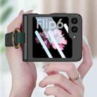 For Samsung Galaxy Z Flip6 GKK Integrated Ultrathin Shockproof Phone Case with Ring Wrist Strap(Pink) - 3