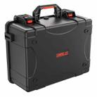 For DJI Air 3 / RC2 / N2 STARTRC Waterproof PP Drone Kit Suitcase Storage Box(Black) - 1