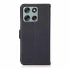 For Motorola Moto G56 5G KHAZNEH Custer Genuine Leather RFID Phone Case(Blue) - 3