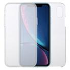 For iPhone XR PC+TPU Ultra-Thin Double-Sided All-Inclusive Transparent Case - 1