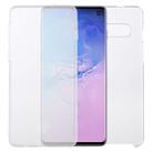 For Samsung Galaxy S10 PC+TPU Ultra-Thin Double-Sided All-Inclusive Transparent Case - 1