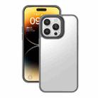 For iPhone 15 Pro Max Shield Frosted Skin Feel Phone Case(Grey) - 1