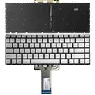For HP 14M-BA 14-BS US Version Laptop Backlight Keyboard(Silver) - 1