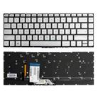 For HP Spectre 15-AP US Version Laptop Backlight Keyboard(Silver) - 1