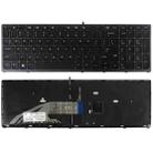 For HP Probook 470 G3 US Version Laptop Backlight Keyboard - 1