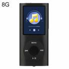 1.8 inch TFT Screen Metal MP4 Player With 8G TF Card+Earphone+Cable(Black) - 1