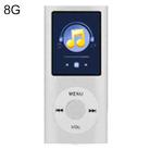 1.8 inch TFT Screen Metal MP4 Player With 8G TF Card+Earphone+Cable(Silver) - 1