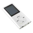 1.8 inch TFT Screen Metal MP4 Player With 16G TF Card+Earphone+Cable(Silver) - 2