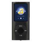 1.8 inch TFT Screen Metal MP4 Player With Earphone+Cable(Black) - 1