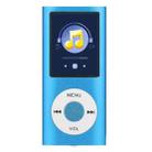 1.8 inch TFT Screen Metal MP4 Player With Earphone+Cable(Blue) - 1