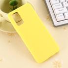 For Samsung Galaxy Note20 5G Pure Color Liquid Silicone Shockproof Full Coverage Case(Yellow) - 2