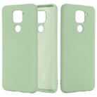 For Xiaomi Redmi Note 9 / Redmi 10X 4G Pure Color Liquid Silicone Shockproof Full Coverage Case(Green) - 1