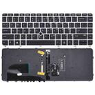 For HP EliteBook 840 G3 Laptop Backlight Keyboard - 1