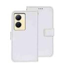 For vivo V29 Lite 5G idewei Crazy Horse Texture Leather Phone Case(White) - 1