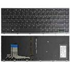 For HP Zbook Studio G3 Grey Frame US Version Laptop Backlight Keyboard - 1