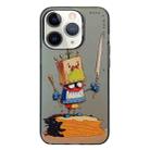For iPhone 11 Pro Max Animal Pattern Oil Painting Series PC + TPU Phone Case(Clown) - 1
