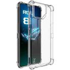 For Asus ROG Phone 8 / 8 Pro imak Shockproof Airbag TPU Phone Case(Transparent) - 1