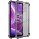 For Nokia G42 5G imak Shockproof Airbag TPU Phone Case(Transparent Black) - 1