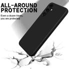 For Samsung Galaxy F55 / C55 5G Pure Color Liquid Silicone Shockproof Phone Case(Black) - 3