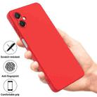 For Samsung Galaxy A06 5G Pure Color Liquid Silicone Shockproof Phone Case(Red) - 2