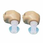 KAIXINWEI K8000 1 Pair DC1.5V In-ear Hearing Aid Sound Amplifier(Khaki) - 1
