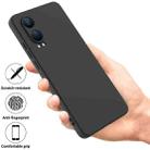 For OnePlus Nord CE4 Lite Pure Color Liquid Silicone Shockproof Phone Case(Black) - 2