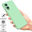 For OnePlus Nord CE4 Lite Pure Color Liquid Silicone Shockproof Phone Case(Green) - 2